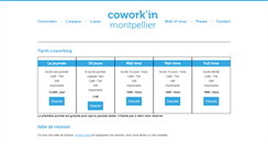 Desktop Screenshot of coworkinmontpellier.org
